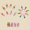 12 Sizes-24 Pcs Press On Nails Y895