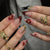12 Sizes-24 Pcs Press On Nails JP3874