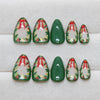 12 Sizes-24 Pcs Press On Nails Z1005