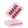 Glamhalo Premiere 30pcs Press On Nails – Eco-Friendly Perfect Fit - GD39