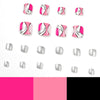 12 Sizes-24 Pcs Press On Nails JP1632