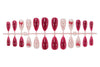 12 Sizes-24 Pcs Press On Nails HYC-YY-1016