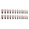 12 Sizes-24 Pcs Press On Nails Z595