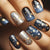 12 Sizes-24 Pcs Press On Nails Y504