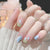 12 Sizes-24 Pcs Press On Nails R732