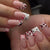 30 Pcs Press On Nails W2129