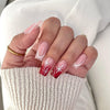 12 Sizes-24 Pcs Press On Nails BZ1417