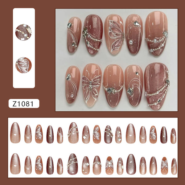 30 Pcs Press On Nails Z1081