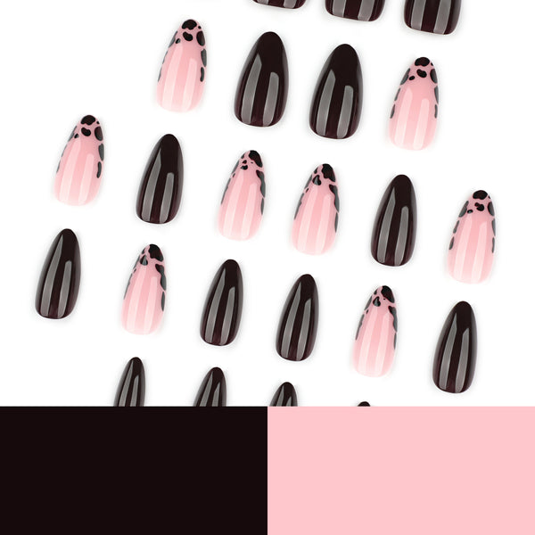 12 Sizes-24 Pcs Press On Nails JP4182