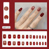 12 Sizes-24 Pcs Press On Nails MY125