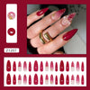 30 Pcs Press On Nails Z1207