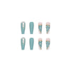12 Sizes-24 Pcs Press On Nails Z335