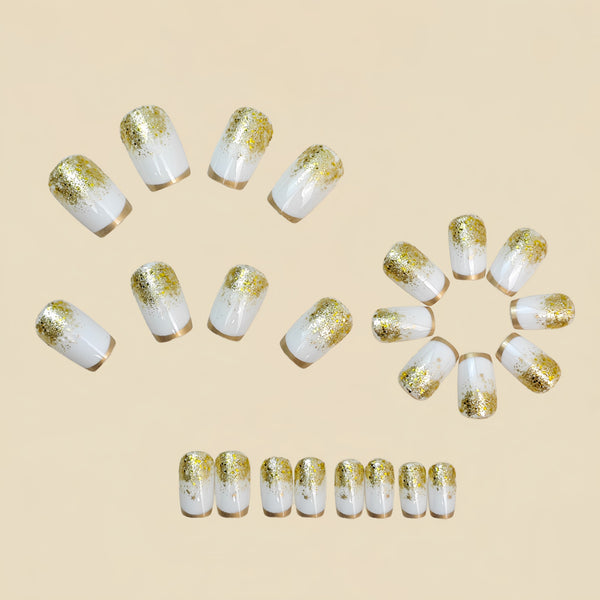 12 Sizes-24 Pcs Press On Nails Y1929