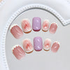 12 Sizes-24 Pcs Press On Nails R945