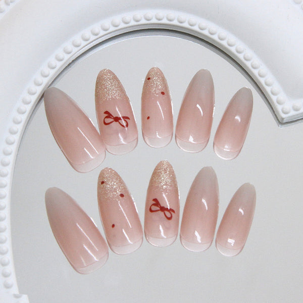 12 Sizes-24 PcsPress On Nails R962