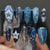 12 Sizes-24 Pcs Press On Nails W2087