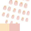 12 Sizes-24 Pcs Press On Nails JP4390