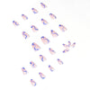 12 Sizes-24 Pcs Press On Nails JP1102