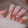 12 Sizes-24 Pcs Press On Nails R464
