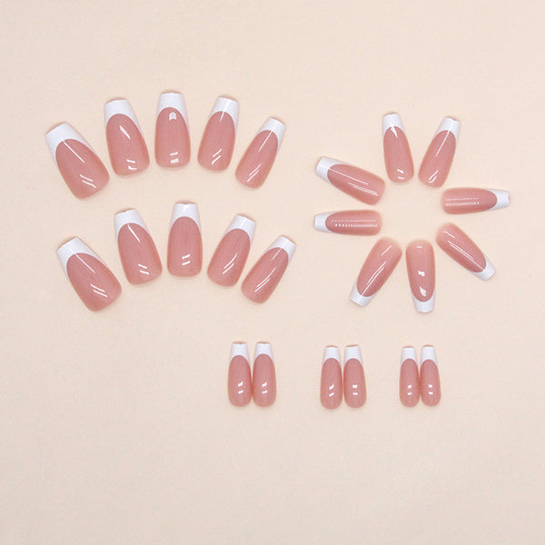 12 Sizes-24 Pcs Press On Nails W1138