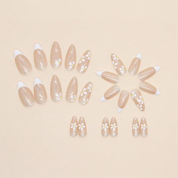 12 Sizes-24 Pcs Press On Nails W569
