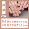 12 Sizes-24 Pcs Press On Nails R903