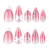 12 Sizes-24 Pcs Press On Nails JP3779