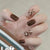 12 Sizes-24 Pcs Press On Nails R287