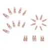 12 Sizes-24 Pcs Press On Nails W051