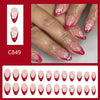 12 Sizes-24 PcsPress On Nails C849