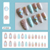 12 Sizes-24 Pcs Press On Nails Z1060