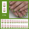 12 Sizes-24 PcsPress On Nails C796