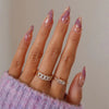 12 Sizes-24 Pcs Press On Nails JP2148