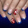 12 Sizes-24 Pcs Press On Nails C1736