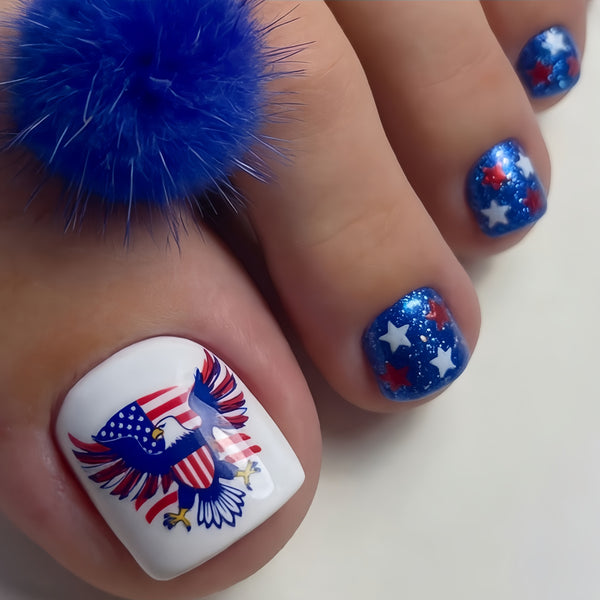 12 Sizes-24 Pcs Press On Nails Y1973
