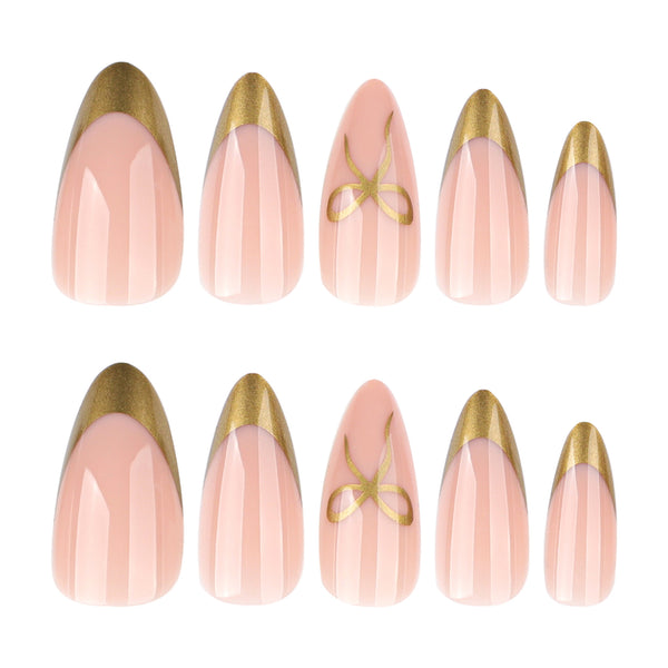 12 Sizes-24 Pcs Press On Nails JP3840