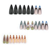 12 Sizes-24 Pcs Press On Nails JP3480