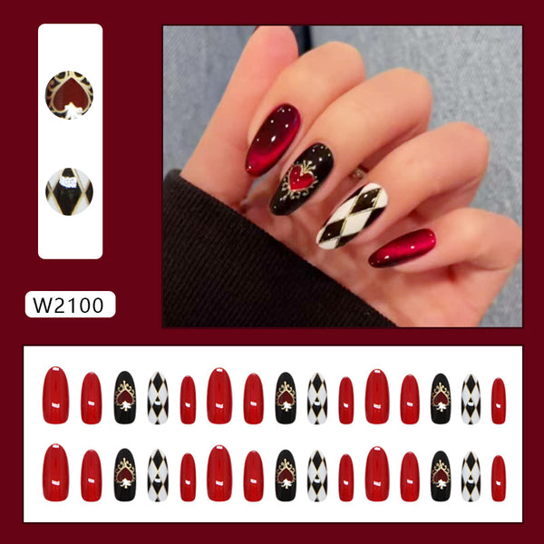 30 Pcs Press On Nails W2100