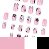 12 Sizes-24 Pcs Press On Nails JP3651