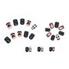 12 Sizes-24 Pcs Press On Nails R659
