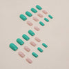 12 Sizes-24 Pcs Press On Nails W616