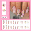 12 Sizes-24 Pcs Press On Nails W512