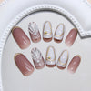 12 Sizes-24 Pcs Press On Nails Z1039