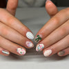 12 Sizes-24 Pcs Press On Nails W1971