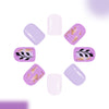 12 Sizes-24 Pcs Press On Nails C1223