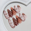 12 Sizes-24 Pcs Press On Nails Z1080
