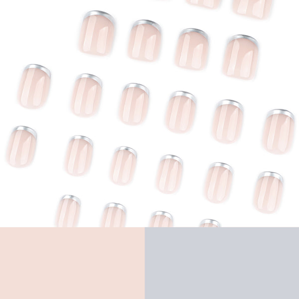 12 Sizes-24 Pcs Press On Nails JP4113