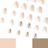 12 Sizes-24 Pcs Press On Nails JP2145