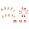 12 Sizes-24 Pcs Press On Nails R392