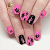 12 Sizes-24 Pcs Press On Nails C1202